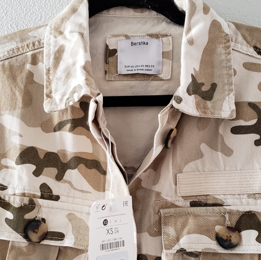 NWT ASOS Camo Jacket - Picture 4 of 6